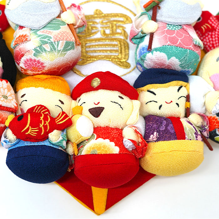 楽天市場】七福神 壁掛け 壁飾り インテリア [扇子壁掛け飾り 七福神