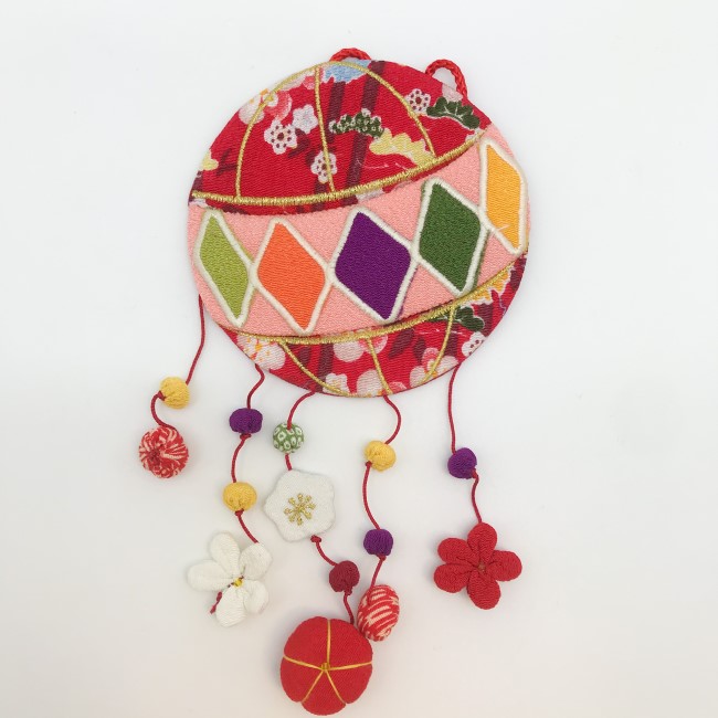 楽天市場】つるし飾り 置物 おしゃれ [毬-3 壁飾り 変わり下げ飾り