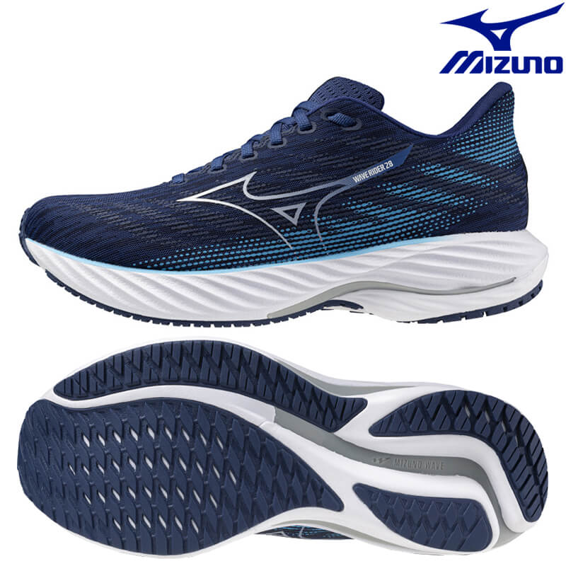 楽天市場】【即日出荷】ミズノ ランニングシューズ ウエーブライダー28