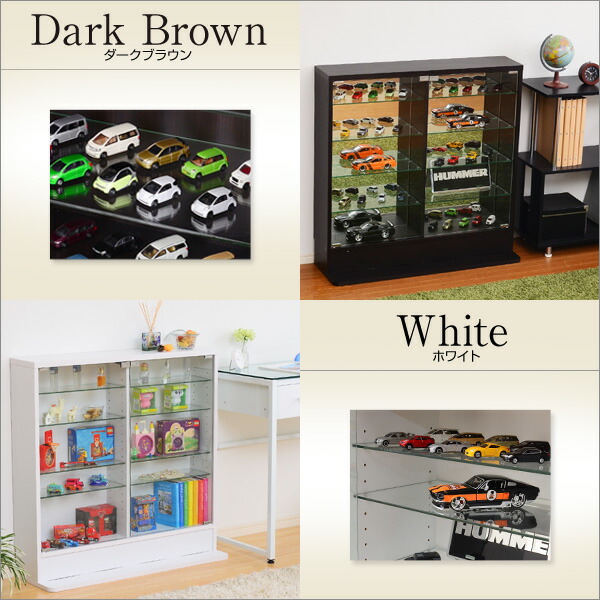 楽天市場】【送料無料!!】コレクションラック【-Luke-ルーク】浅型ロー