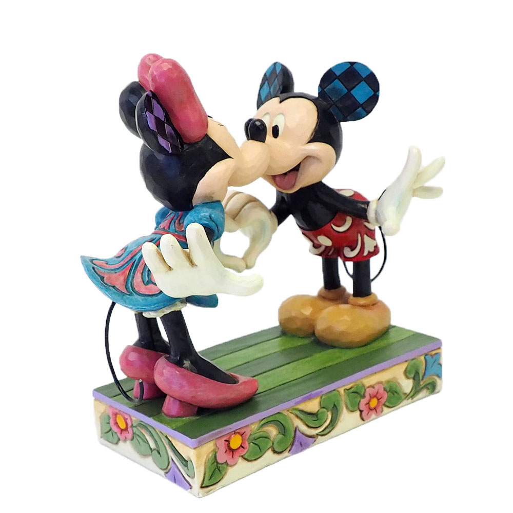 楽天市場】ミッキー＆ミニー ウィズ ハートマーク フィギュア