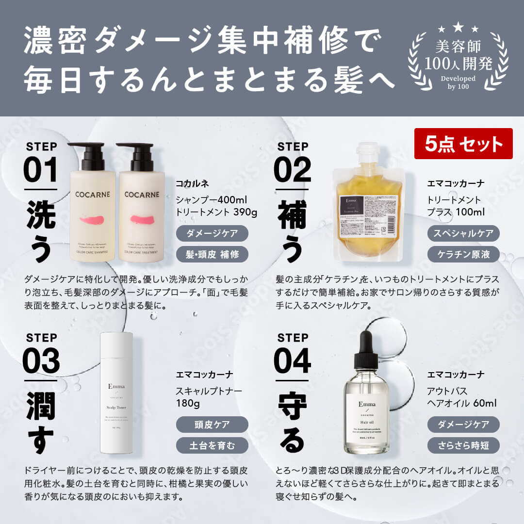 楽天市場】＼クーポンで10%OFF／エマコッカーナ コカルネ 5点フル