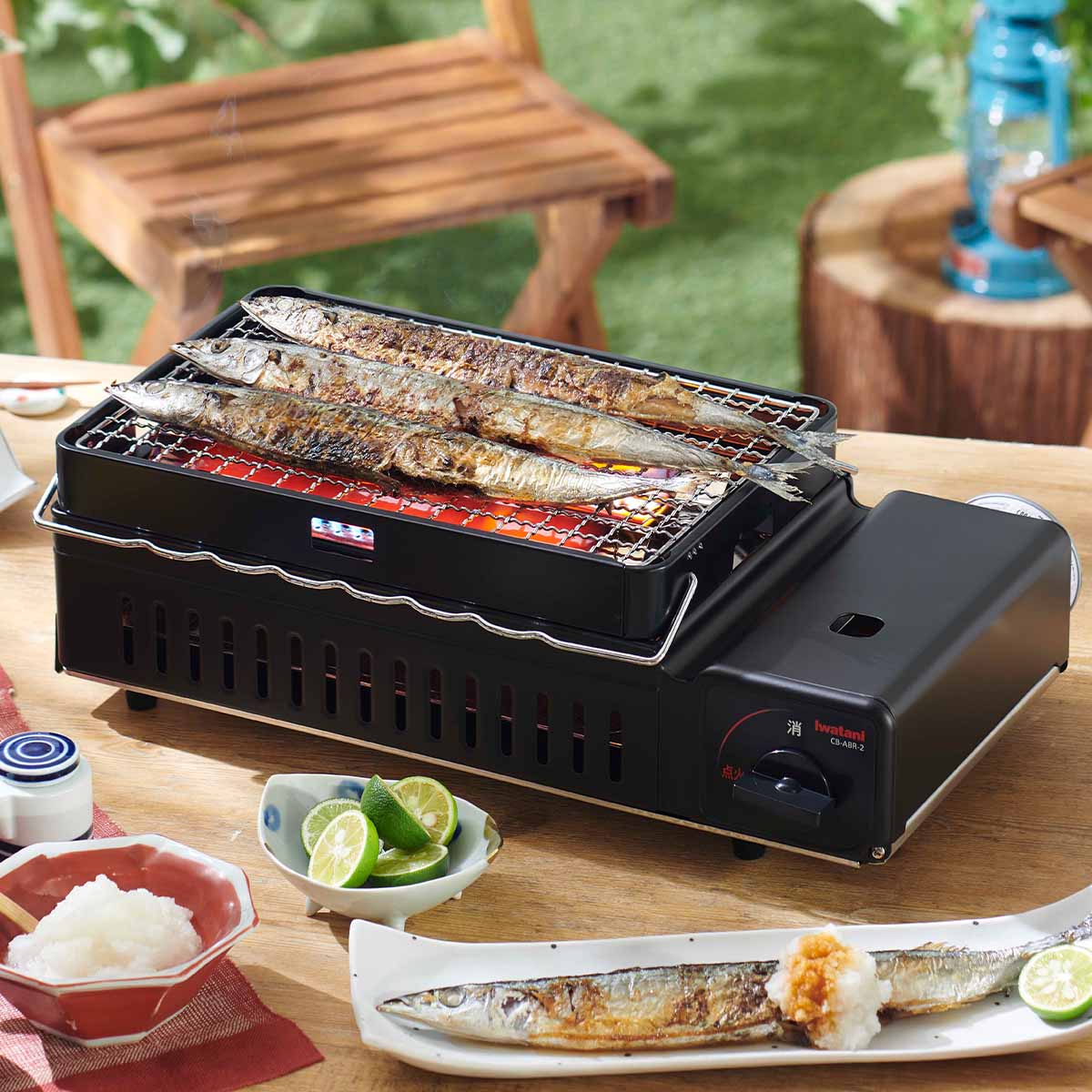 楽天市場】【送料無料】イワタニ 炉ばた焼器 炙りやII CB−ABR