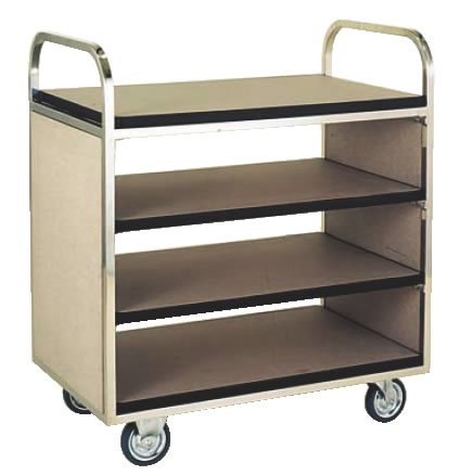 楽天市場】ｻｰﾋﾞｽｶｰﾄ4段 EN14-D 【代引き不可】【配膳ワゴン 配膳カート