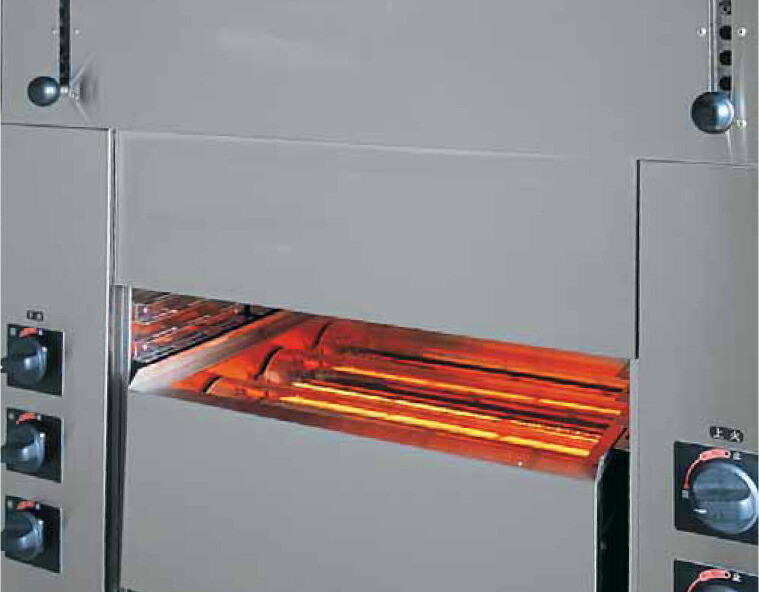 楽天市場】MGKW-074 マルゼン ガス両面式焼物器 スピードグリラー