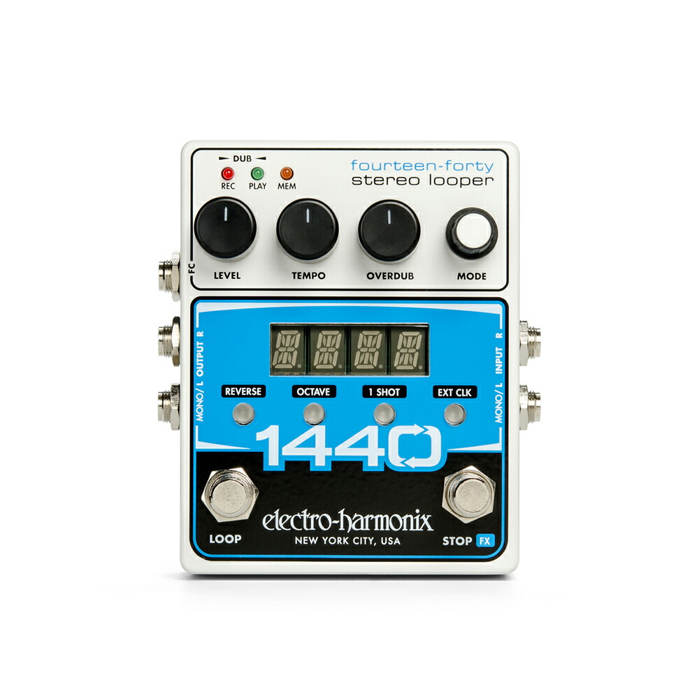 楽天市場】electro-harmonix 22500 dual stereo looper（楽器・音響