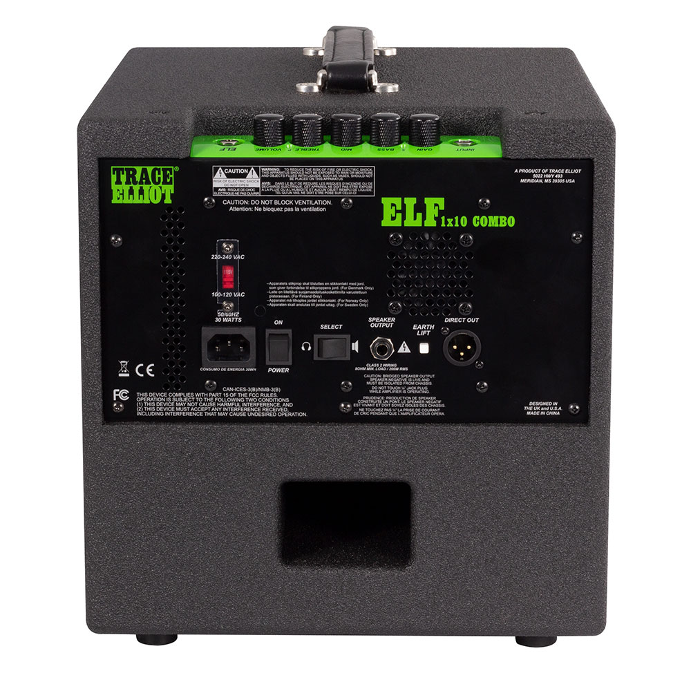 楽天市場】TRACE ELLIOT ELF 1x10 Combo 小型ベースアンプ コンボ