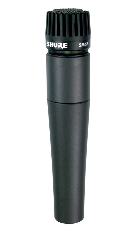 楽天市場】SHURE SM57-LCE メタルポップフィルター付き 楽器用