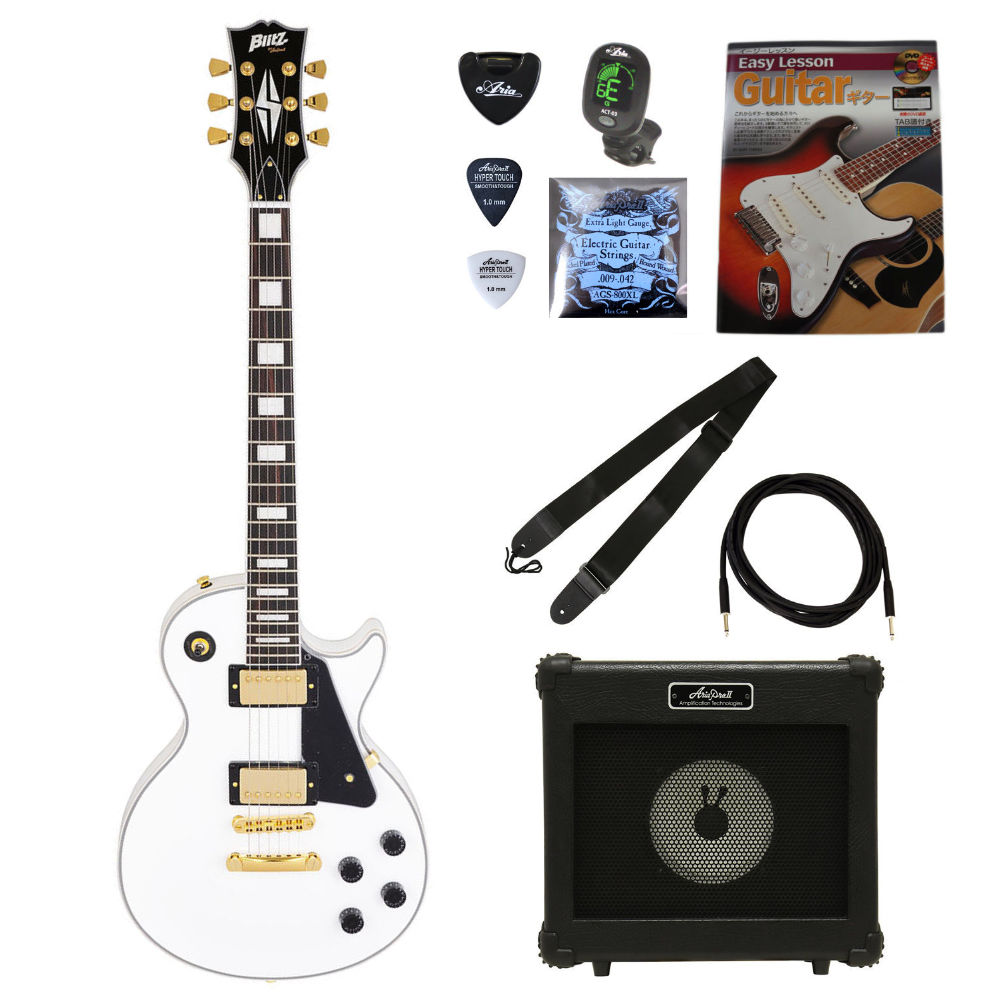 アリア Blitz BLP-CST [WH] (エレキギター) 価格比較 - 価格.com