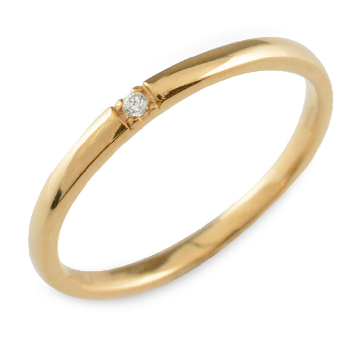 楽天市場】ギリオン 24-7 K18PG ピンクゴールド リング ダイヤモンド