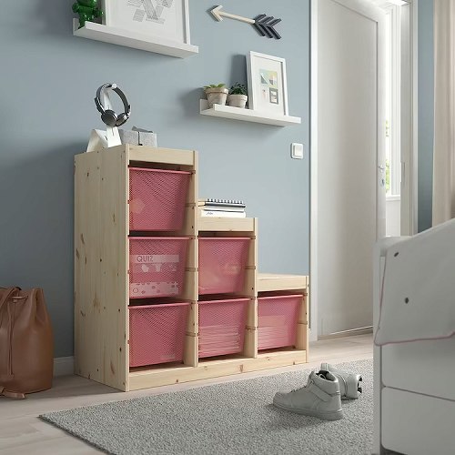 楽天市場】【セット商品】IKEA イケア TROFAST トロファスト 収納