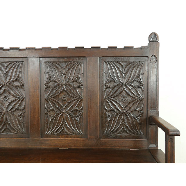 楽天市場】アンティーク ベンチ アンティーク 家具 モンクスベンチ