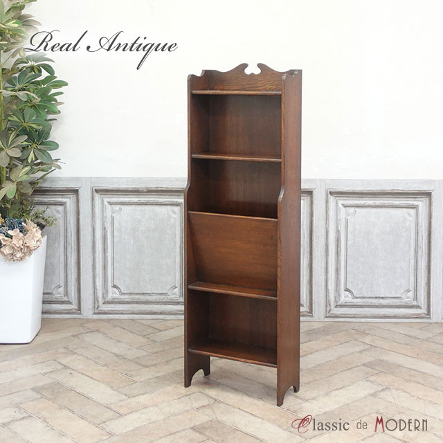 楽天市場】アンティーク ブックケース アンティーク家具 飾り棚