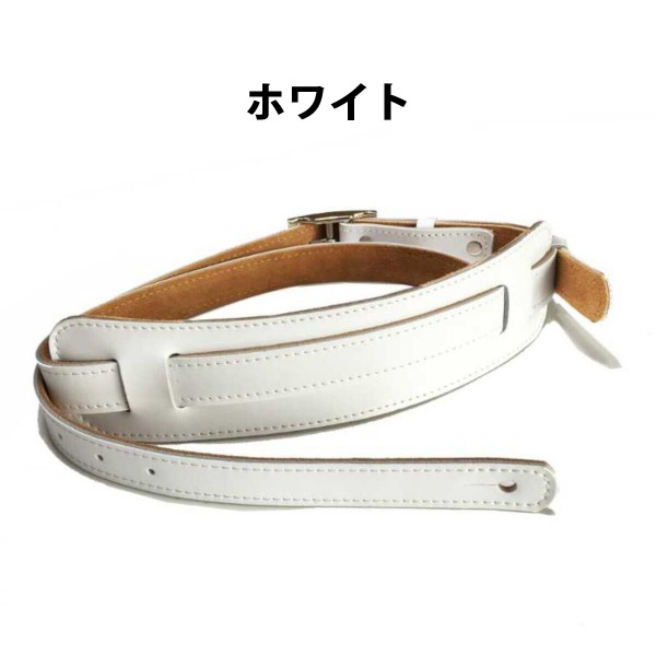 楽天市場】ギターストラップ レザー 合皮 シンプル 無地 ストラップ
