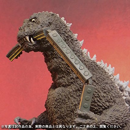 楽天市場】東宝30cmシリーズ 「ゴジラ1954（電車咥え総天然色ver