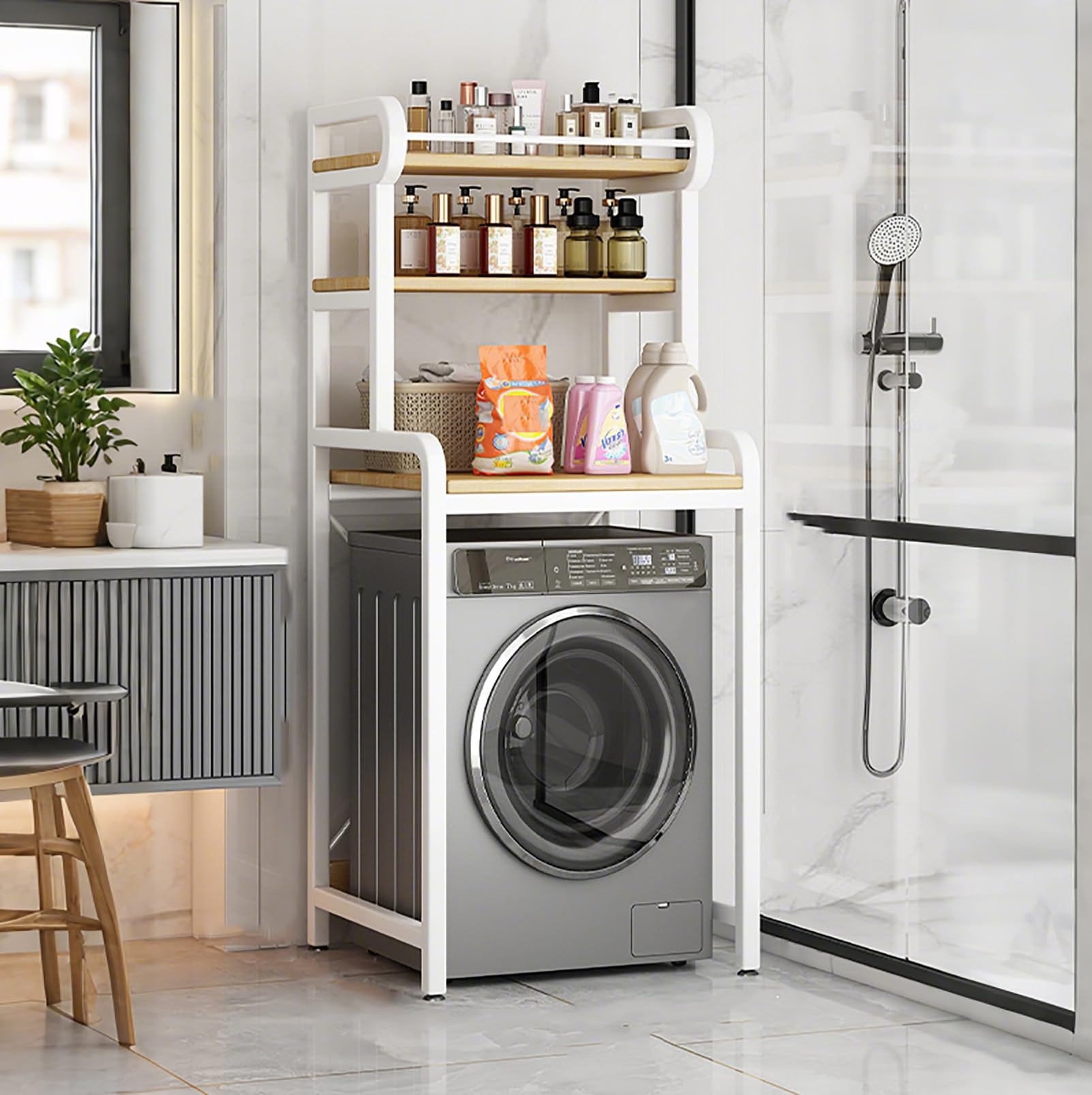 ランドリーラック 収納 洗濯機ラック 上 収納 洗濯機」の人気商品一覧