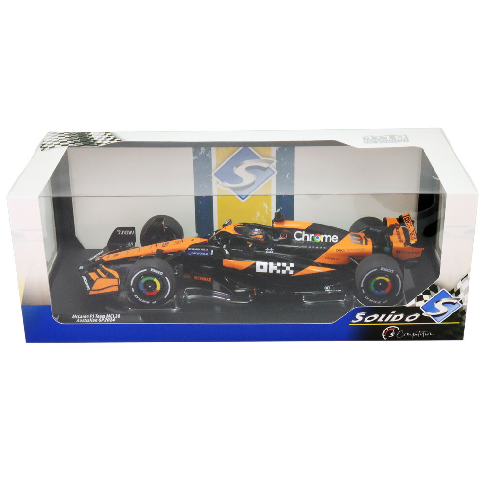 楽天市場】ソリッド 1/18スケール マクラーレン MCL38 オスカー