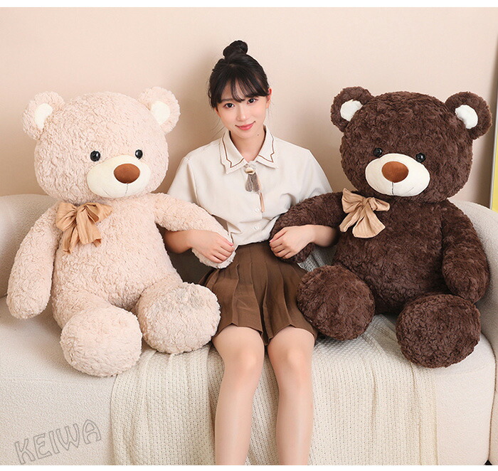 楽天市場】くまのぬいぐるみ クマ teddybear テディベア リボン付き