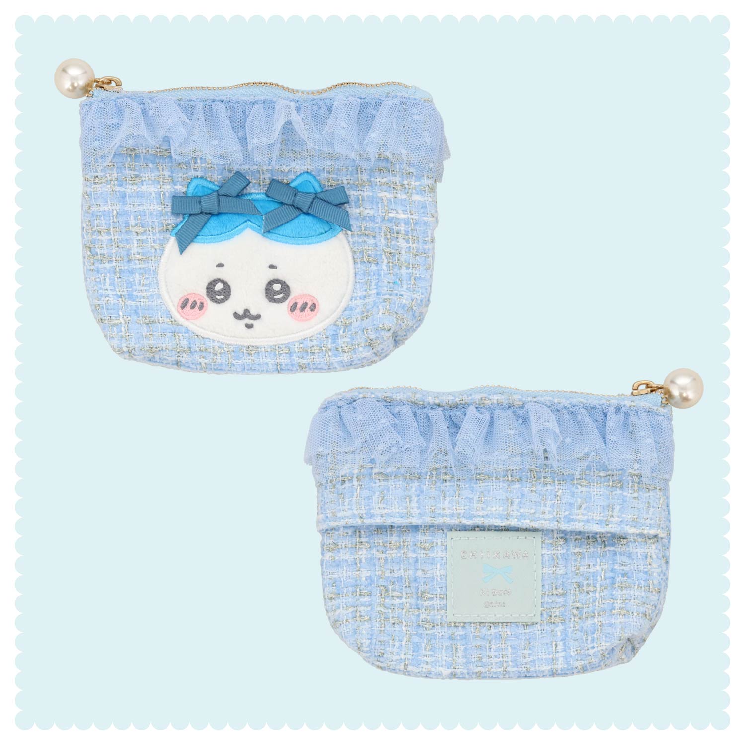 楽天市場】ちいかわ リボンシリーズ ツイードティッシュポーチ ＜ ちい