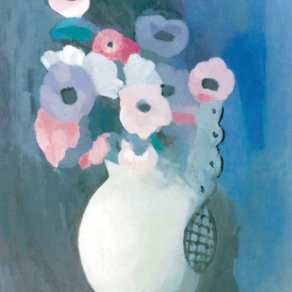 楽天市場】マリー・ローランサン「花」F8号（額外寸61x50cm） 高精彩