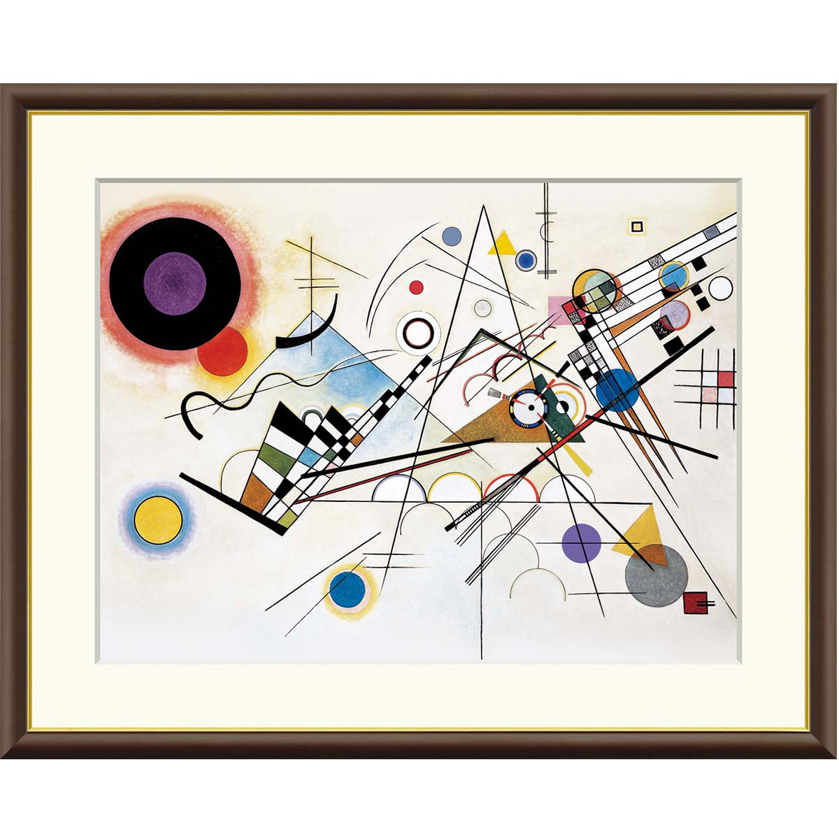 楽天市場】カンディンスキー 「コンポジション8」 F8号（額外寸