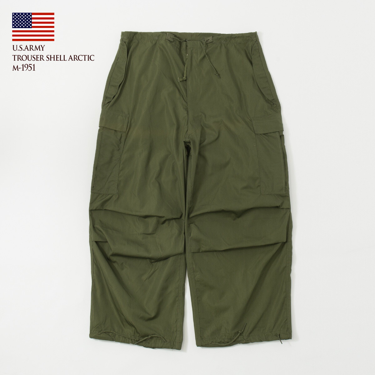 楽天市場】米軍 M-51 ウインド オーバーパンツ 実物 デッドストック 軍
