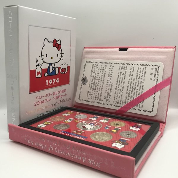 楽天市場】ハローキティ 誕生30周年 2004 プルーフ貨幣セット（平成16