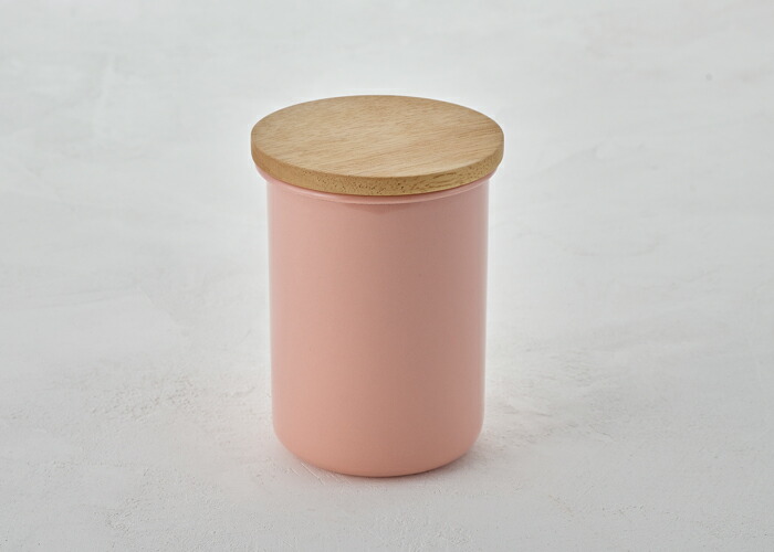 楽天市場】富士ホーロー 木蓋 キャニスター ホーロー 800ml 全3色 C