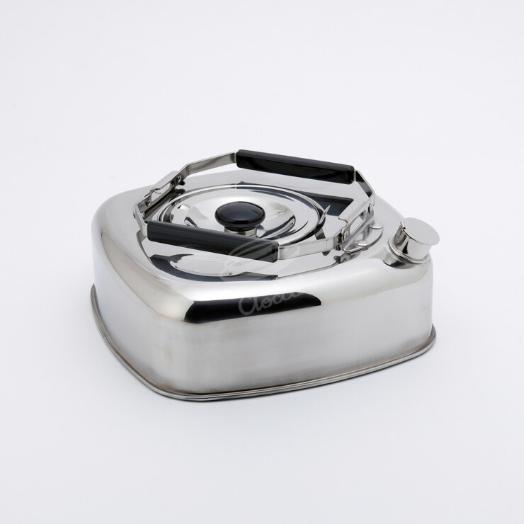 楽天市場】キューブケトル 2.8L ステンレス ストレーナー付き IH対応