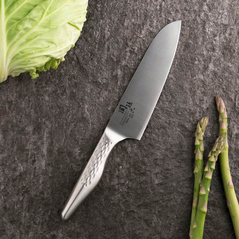 楽天市場】関孫六 匠創 三徳包丁 165mm シャープナー シートまな板