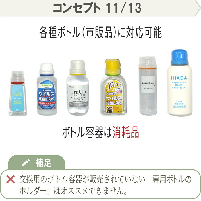 楽天市場】カラーマーク【ストラップ ホルダー】ハンドジェル 手