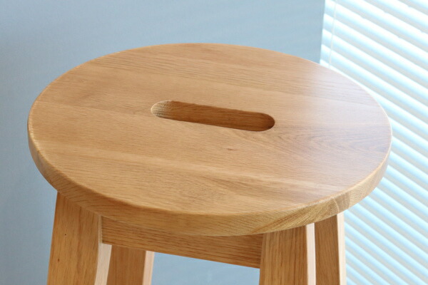 楽天市場】スツール 2脚セット 座面高70cm ハイタイプ 丸型 天然木