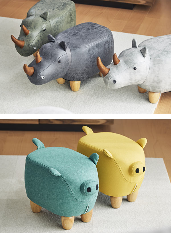 楽天市場】スツール かば Paul Jr. アニマルスツール 動物 椅子 キッズ