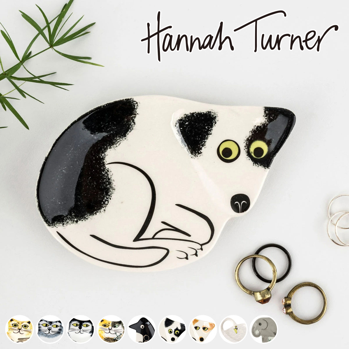 楽天市場】トレイ Hannah Turner Trinket Dish 動物 （ ハンナターナー