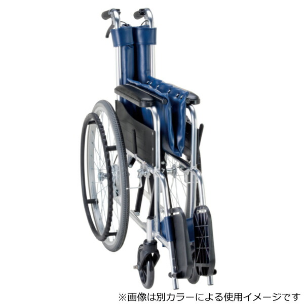 楽天市場】車いす アルミ製 自走式 背固定 緑チェック（ナイロンシート