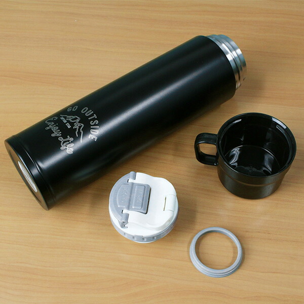 楽天市場】水筒 キャプテンスタッグ 直飲み コップ 2way モンテ ダブル