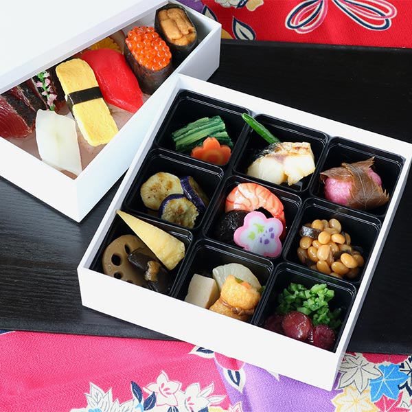 楽天市場】弁当箱 重箱 2段 3400ml 3人 4人用 21cm 角 二段重 ホワイト