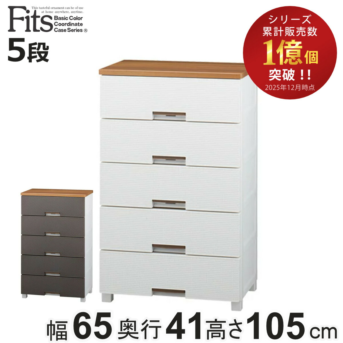 楽天市場】フィッツプラス メッシュ fm6505 5段 ホワイトの通販