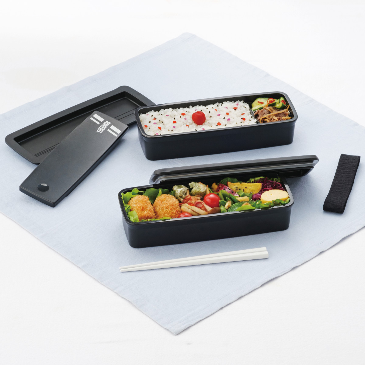 楽天市場】サーモス 弁当箱 2段 980ml フレッシュランチボックス