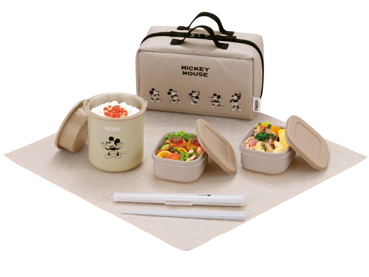 楽天市場】サーモス 保温弁当箱 ミッフィー ミッキー DBQ-257DS