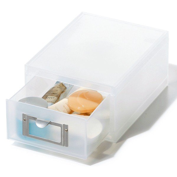 楽天市場】収納ボックス 引き出し プラスチック MX-60 A6 サイズ 浅型