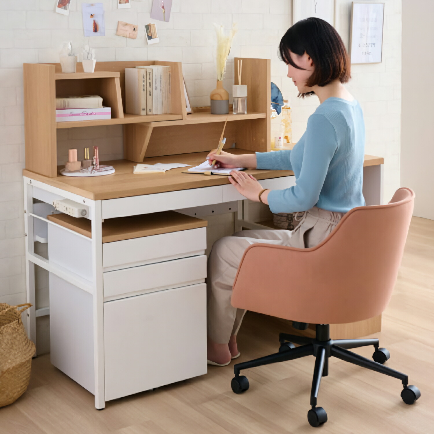 楽天市場】【購入者特典付】コイズミ リシェット 学習机 セット 学習