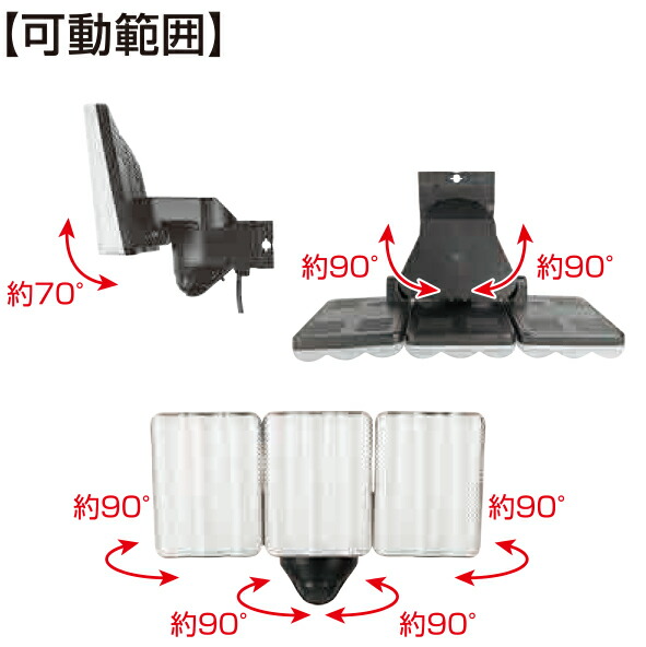 楽天市場】【楽天ランキング1位】 センサーライト コンセント式 屋外用