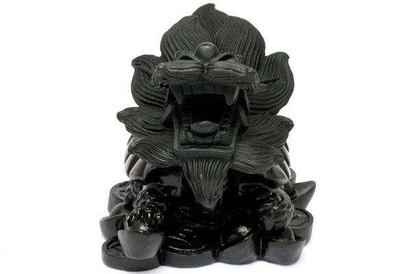 楽天市場】【彫刻置物】龍亀(ろんぐい) オブシディアン(黒曜石) (大