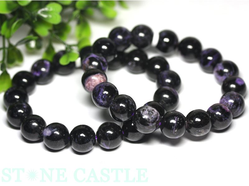 楽天市場】☆高品質☆【ブレスレット】ヒマラヤブラックチャロアイト