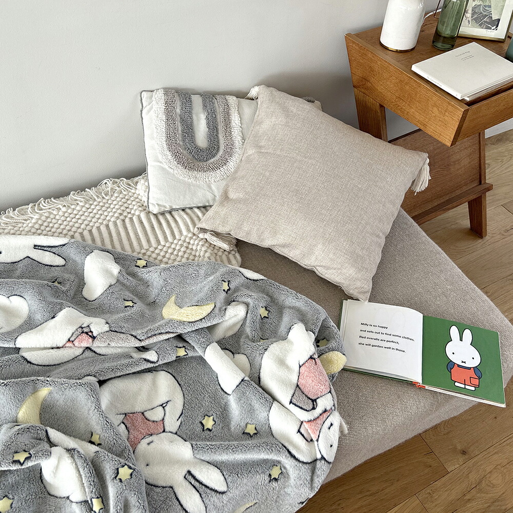 楽天市場】2024秋冬!【Dick Bruna】DB / ファニーブランケット M、L