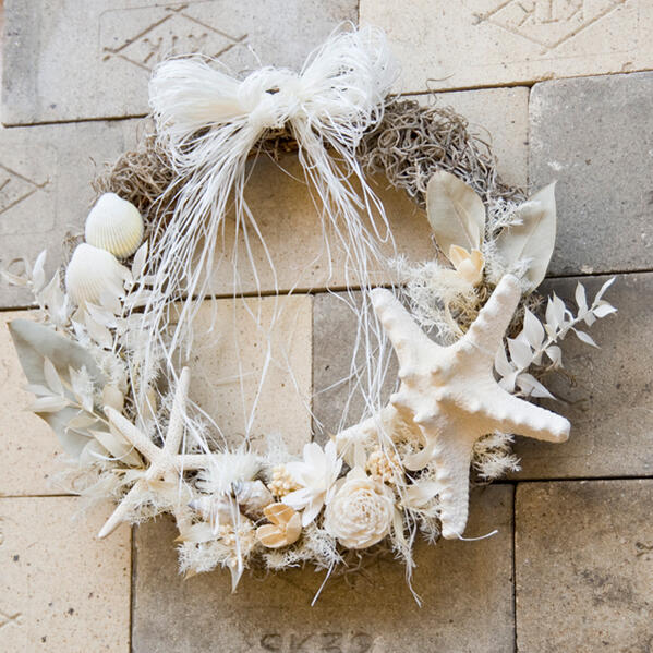 楽天市場】サマーリース 夏 リース 夏リース 貝殻 インテリア 玄関