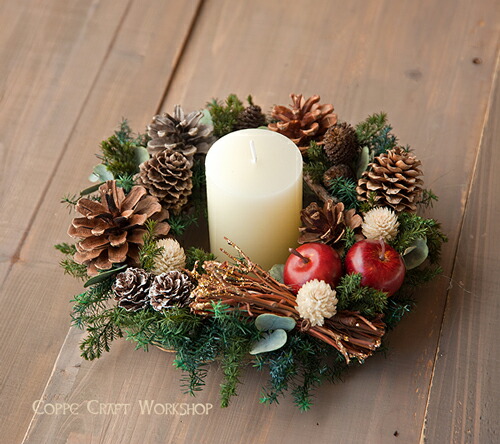 楽天市場】クリスマスリース ドライフラワー 手作りキット インテリア