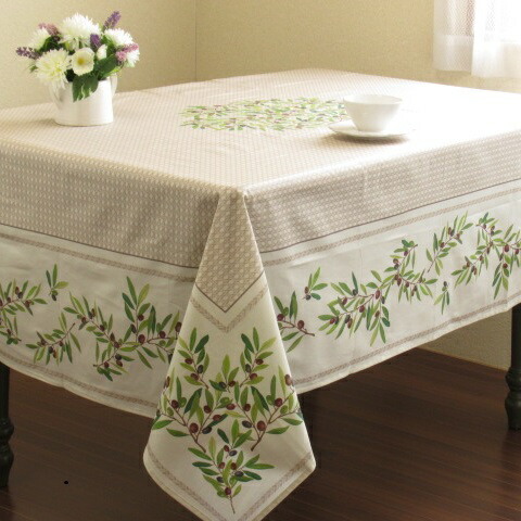 楽天市場】【フランス直輸入】プロバンス撥水加工テーブルクロス（150