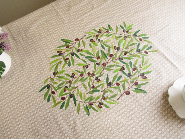 楽天市場】【フランス直輸入】プロバンス撥水加工テーブルクロス（150